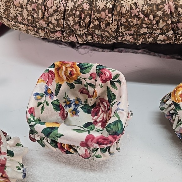 Longaberger Basket Fabric Liner Lot Mixed Small Med large - Picture 16 of 16